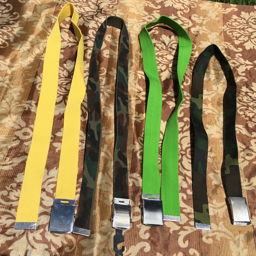 Belts 4 pcs